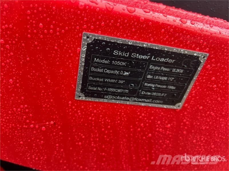  SDLOOL SL-V1050K Mini Compact Track Loader (Unused لوادر انزلاقية التوجيه