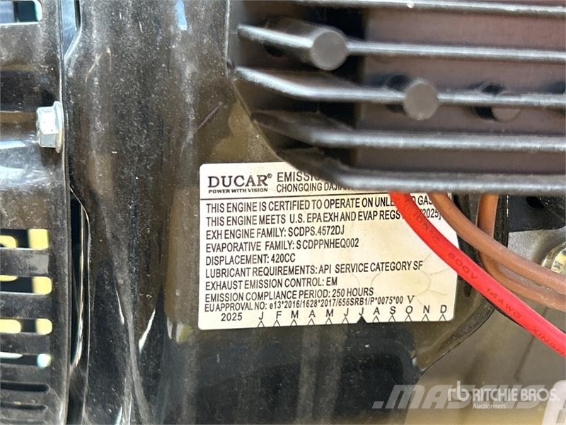 SDLOOL SL-X1200J Stand-On Concrete Buggy (Unused) Zubehör