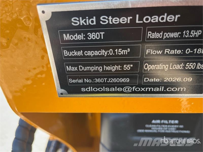 SDLOOL SL360T 스키드로더