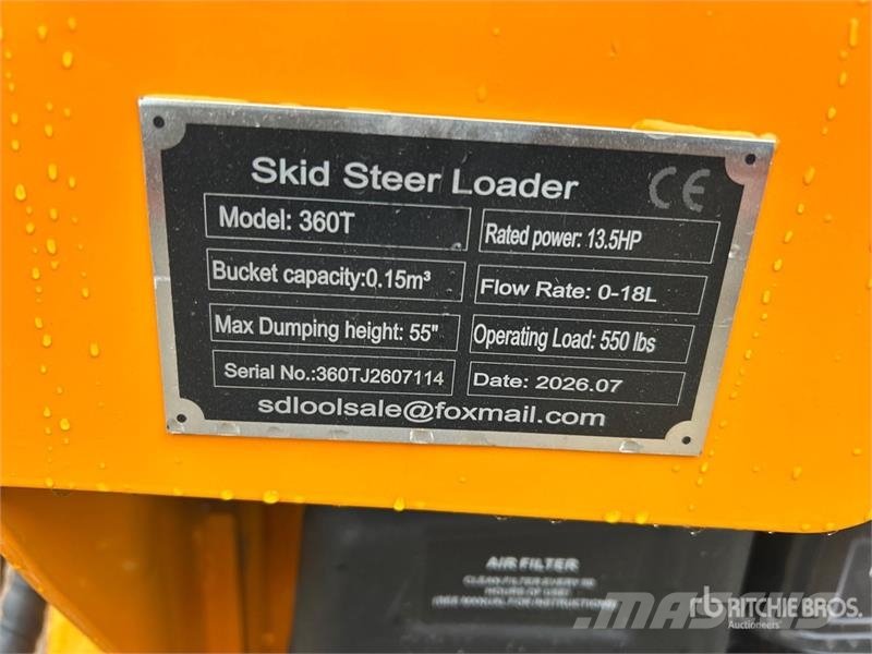  SDLOOL SL360T لوادر انزلاقية التوجيه