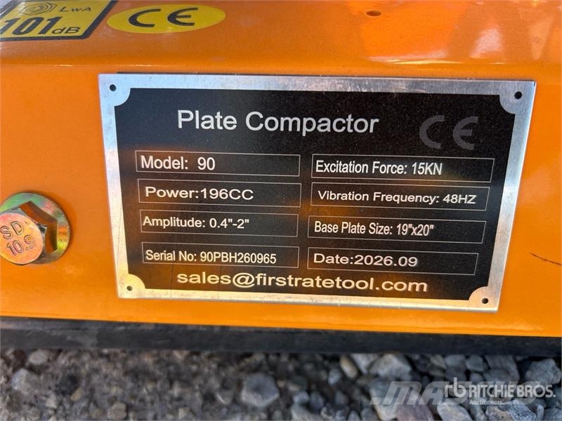 SDLOOL SL90 Vibratory Plate Compactor (Unused) Vibrationsgeräte