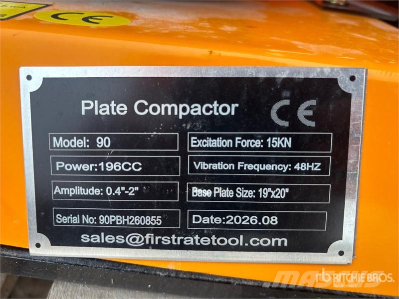 SDLOOL SL90 Vibratory Plate Compactor (Unused) Vibro ploče