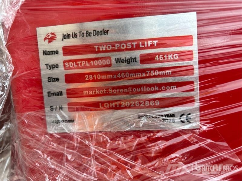 SDLTPL10000 2 Post Vehicle Lift Gradbeništvo - drugo