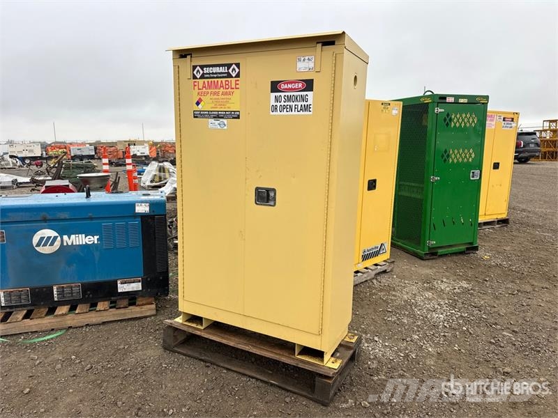 Securall Flammable Storage Cabinet Outros componentes