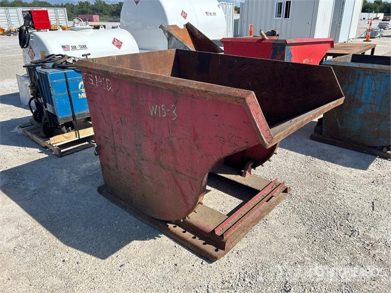 Self-Dumping Hopper Dėžės ir piltuvai