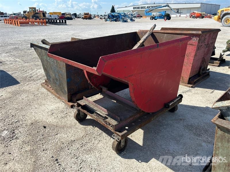 Self-Dumping Hopper Dėžės ir piltuvai