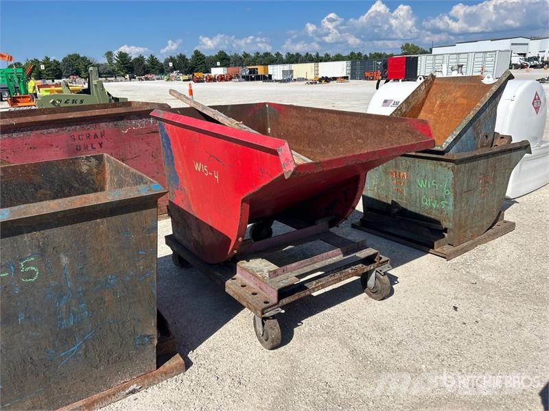 Self-Dumping Hopper Dėžės ir piltuvai