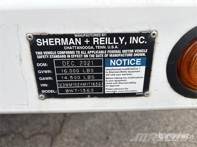 Sherman & Reilly BWT-1363RC-T Tensioner Haszongépek