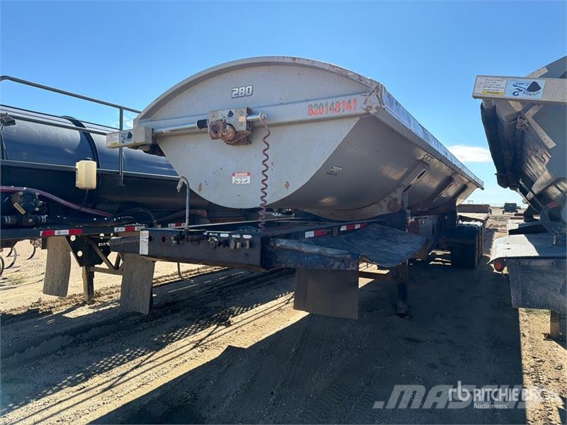 Siddumpr SDR 325 36 ft Tri/A Side Dump Trailer Tipphengere