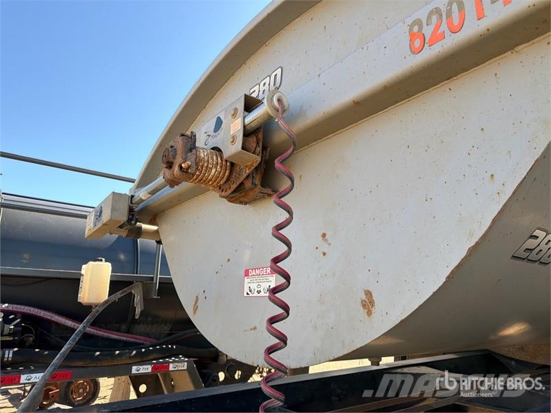 Siddumpr SDR 325 36 ft Tri/A Side Dump Trailer Tipphengere