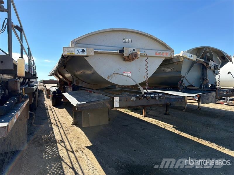 Sidump'r SDR 325 36 ft Tri/A Side Dump Trailer Vyklápacie prívesy