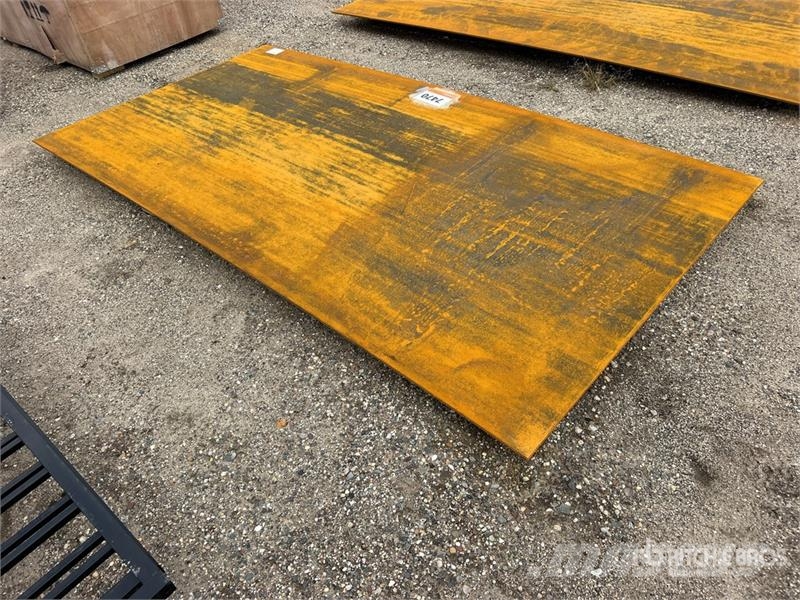 SKLP 5 ft x 10 ft (0.75 in Thick) Steel Plate (Unu Bouw - Overige