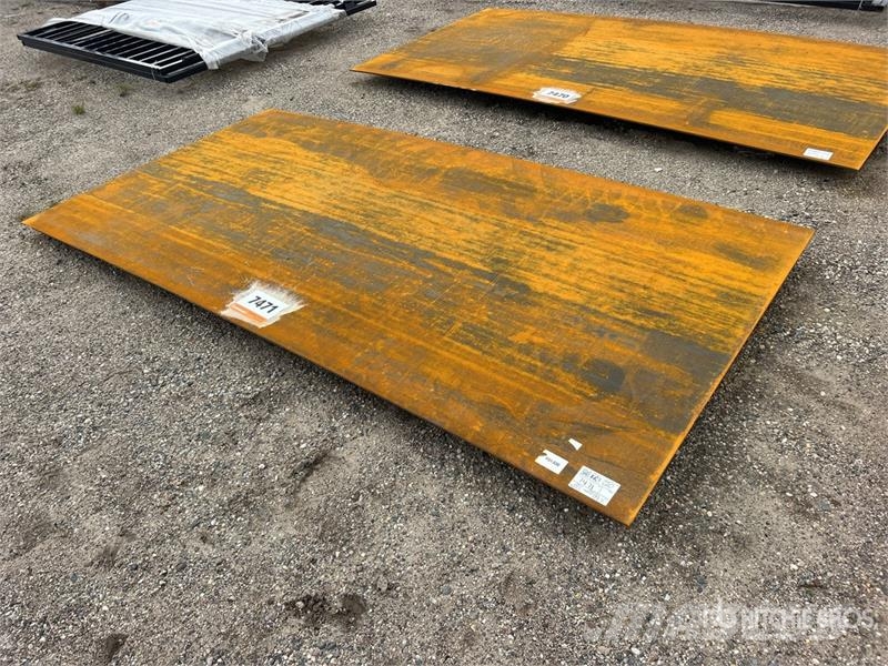 SKLP 5 ft x 10 ft (0.75 in Thick) Steel Plate (Unu Other
