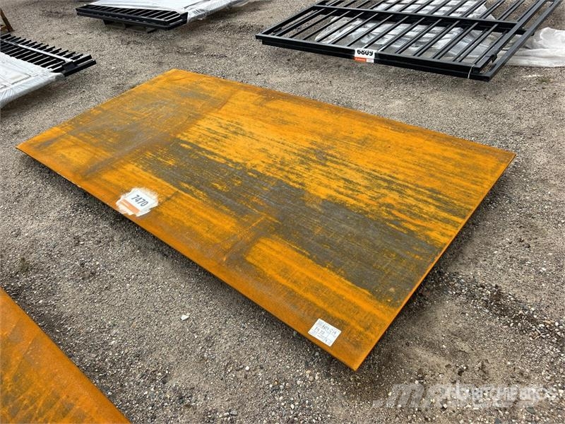 SKLP 5 ft x 10 ft (0.75 in Thick) Steel Plate (Unu Bouw - Overige