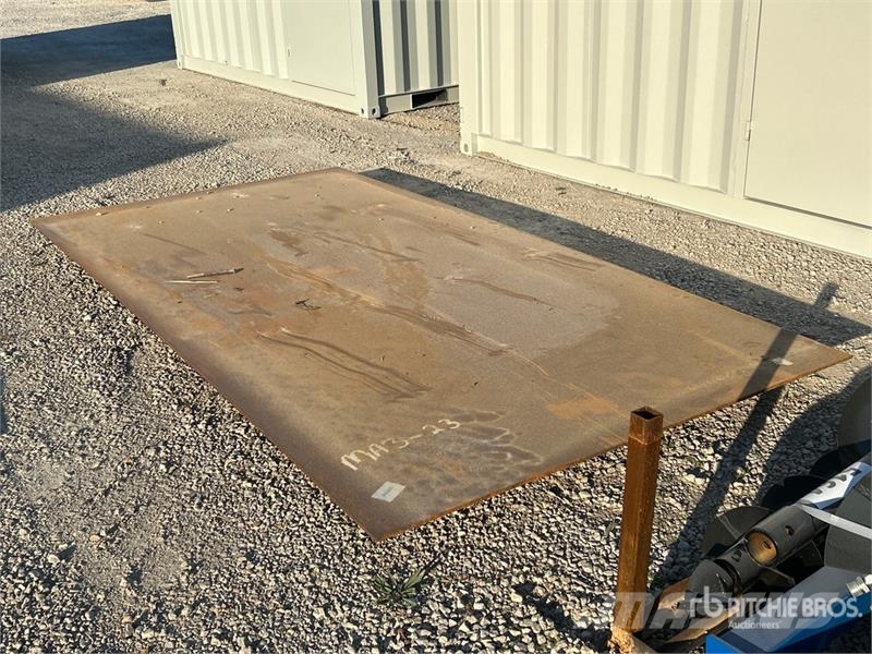  SKLP 5 ft x 10 ft Steel Plate (Unused) Construction - Autres