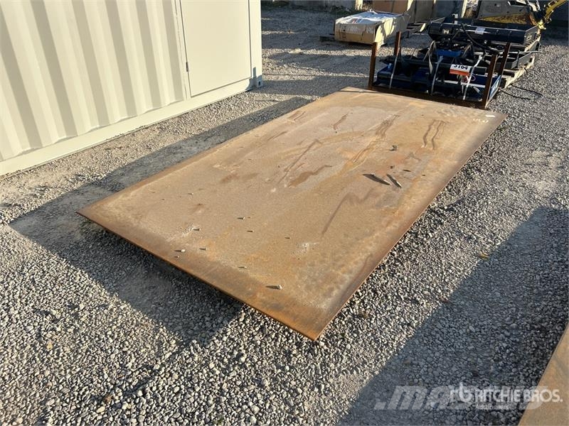 SKLP 5 ft x 10 ft Steel Plate (Unused) Construction - Autres