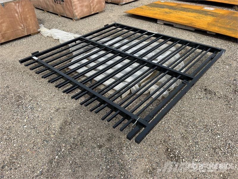 SKLP SK-HLM14 14 ft x 7 ft Wrought Iron Bi-Parting Poljoprivreda – ostalo