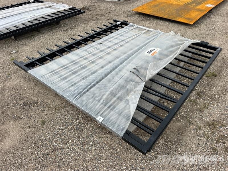 SKLP SK-HLM14 14 ft x 7 ft Wrought Iron Bi-Parting Poljoprivreda – ostalo