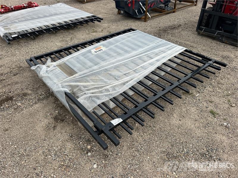 SKLP SK-HLM14 14 ft x 7 ft Wrought Iron Bi-Parting Poljoprivreda – ostalo