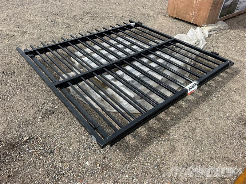 SKLP SK-HLM14 14 ft x 7 ft Wrought Iron Bi-Parting Poljoprivreda – ostalo