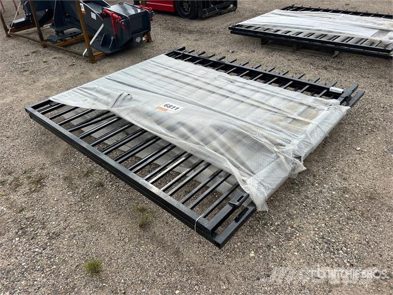 SKLP SK-HLM14 14 ft x 7 ft Wrought Iron Bi-Parting Poljoprivreda – ostalo