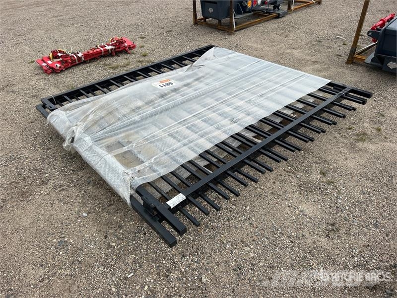 SKLP SK-HLM14 14 ft x 7 ft Wrought Iron Bi-Parting Poljoprivreda – ostalo