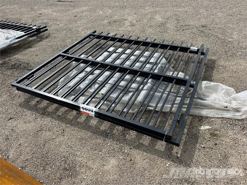 SKLP SK-HLM14 14 ft x 7 ft Wrought Iron Bi-Parting Poljoprivreda – ostalo