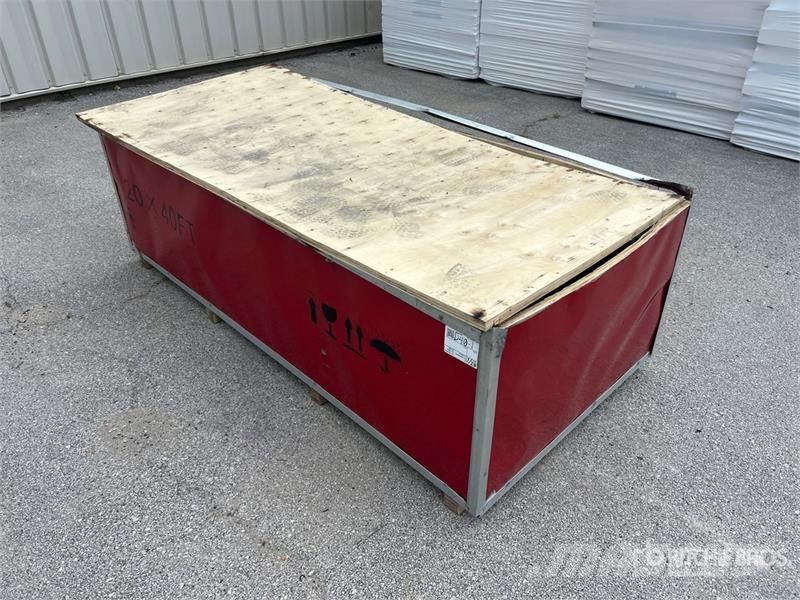 SKLP SK-SC40 20 ft x 40 ft Carport Teräsrunkorakennukset