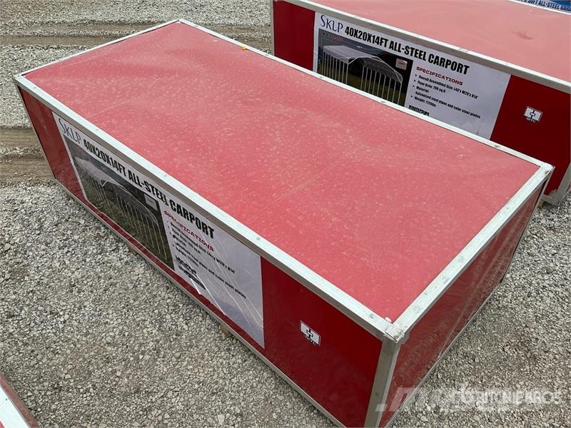 SKLP SK-SC40 20 ft x 40 ft Carport (Unused) Tērauda karkasa ēkas