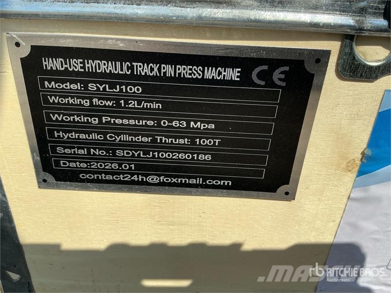  SKLP SK-SYLJ100 Hand-Use Hydraulic Track Pin Press 기타 부품  