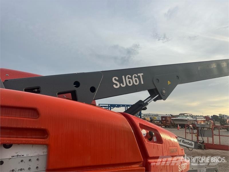 SkyJack SJ66T 4WD Diesel Telescopic Boom Lift Teleskooppipuominostimet