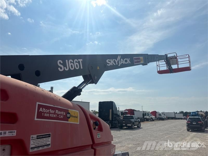 SkyJack SJ66T 4WD Diesel Telescopic Boom Lift Telescopic boom lifts