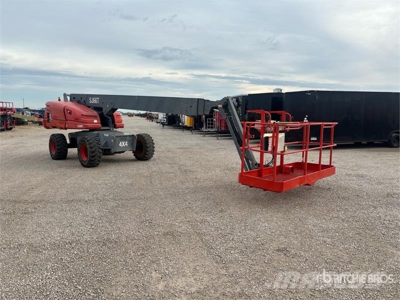 SkyJack SJ66T 4WD Diesel Telescopic Boom Lift Teleskooppipuominostimet