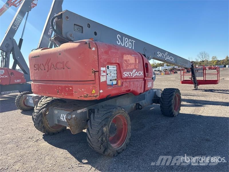 SkyJack SJ86T 4WD Diesel Telescopic Boom Lift Podnośniki teleskopowe