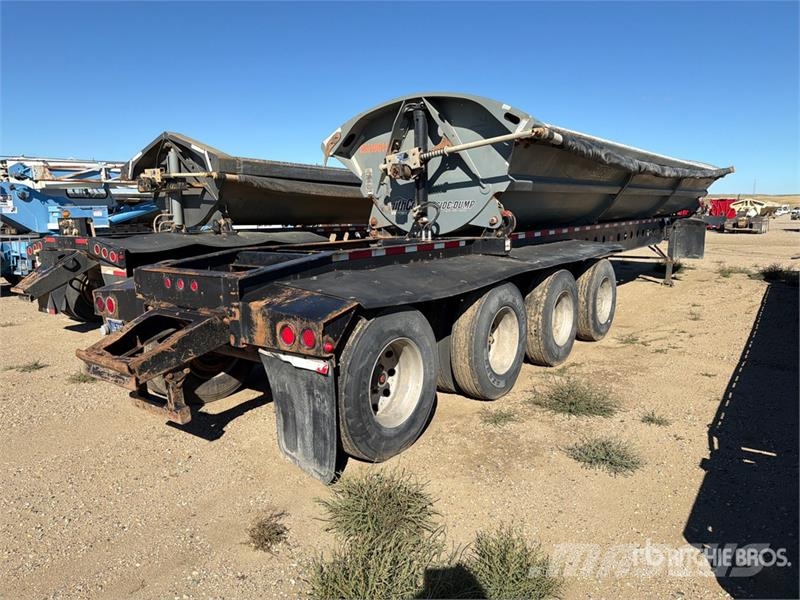 SmithCo SX4-4636 36 ft Quad/A Side Dump Trailer Sora- ja kippiperävaunut