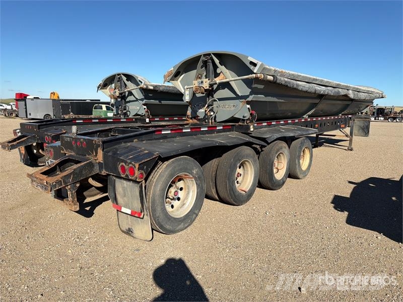 SmithCo Sx4-49-36 36 ft Quad/A Side Dump Trailer Sora- ja kippiperävaunut