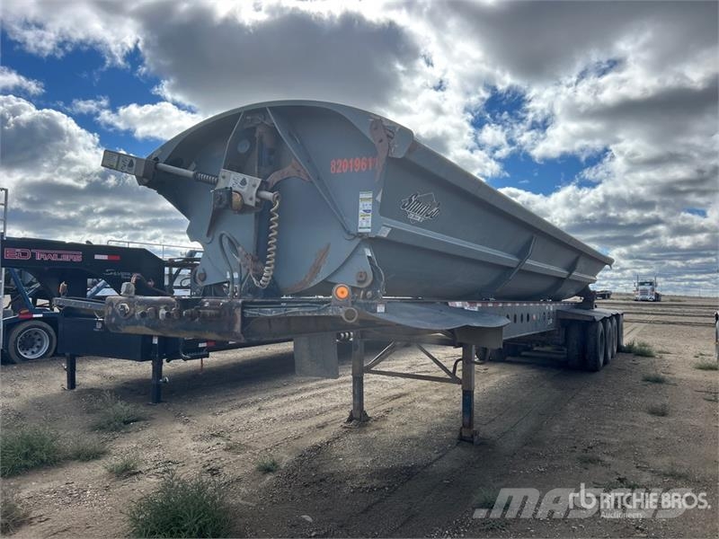 SmithCo Sx4-49-36 36 ft Quad/A Side Dump Trailer Bañera