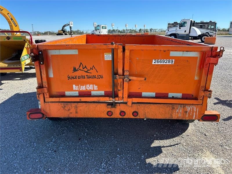 Snake River 10 ft T/A Dump Utility Trailer Самоскиди