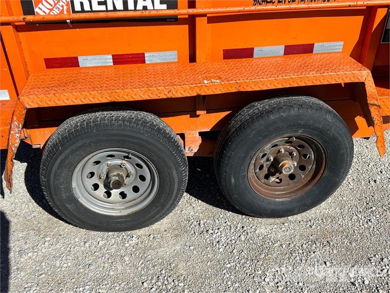 Snake River 10 ft T/A Dump Utility Trailer Самоскиди