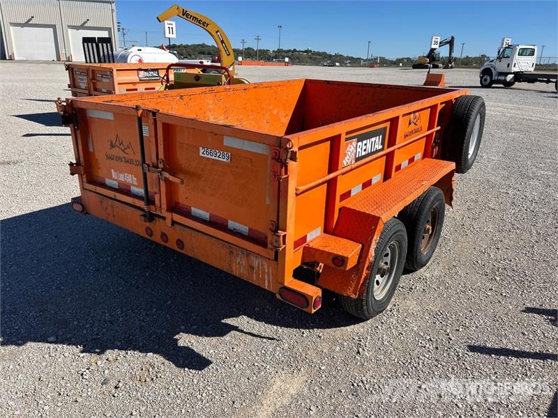 Snake River 10 ft T/A Dump Utility Trailer Самоскиди