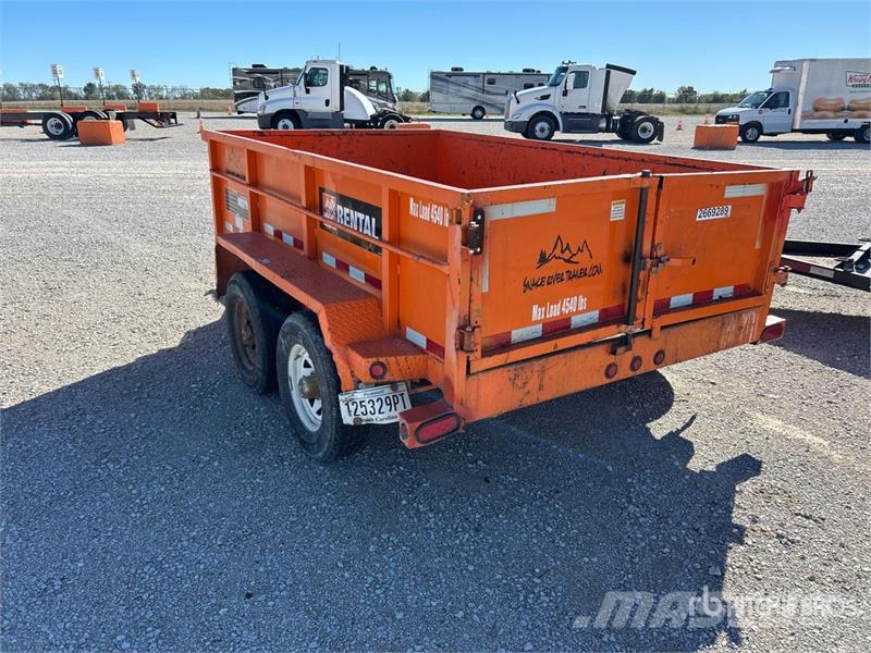 Snake River 10 ft T/A Dump Utility Trailer Самоскиди
