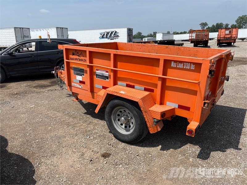 Snake River DMP58-5KHD 8 ft Dump Utility Trailer Tipphengere