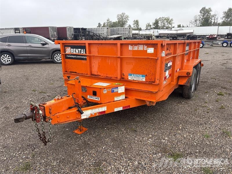 Snake River DMP714 14 ft T/A Dump Utility Trailer Самоскиди