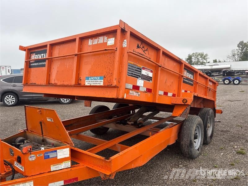 Snake River DMP714 14 ft T/A Dump Utility Trailer Самоскиди