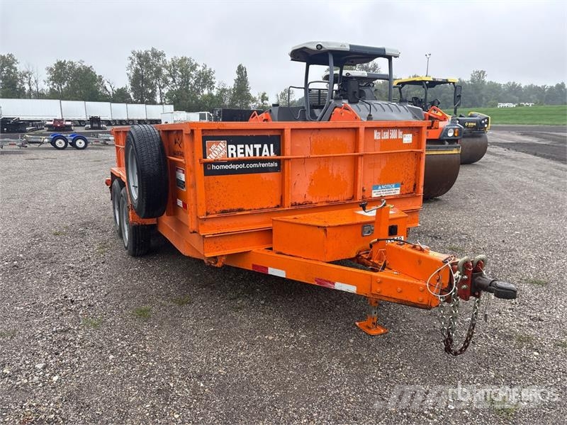 Snake River DMP714 14 ft T/A Dump Utility Trailer Самоскиди