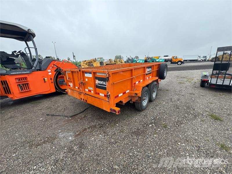 Snake River DMP714 14 ft T/A Dump Utility Trailer Самоскиди