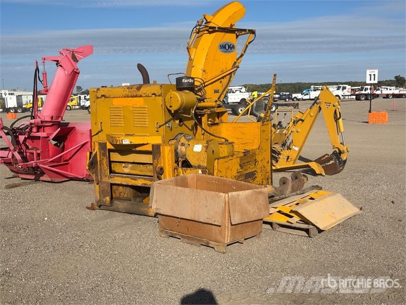 Sno-Go MP3D 8 ft 3 in Snow Blower Fresadoras quitanieves
