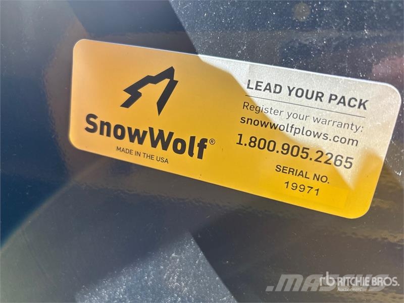 Snow Wolf Ultra Pusher UPTEXT-120A 120 in Skid Ste Sniego peiliai ir valytuvai