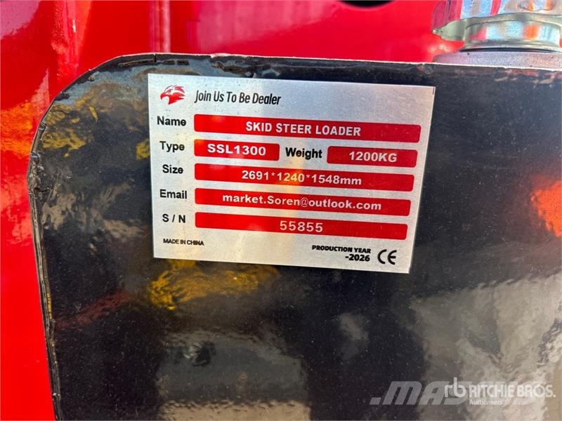 SSL1300 Mini Compact Track Loader (Unused) Skid steer loaders