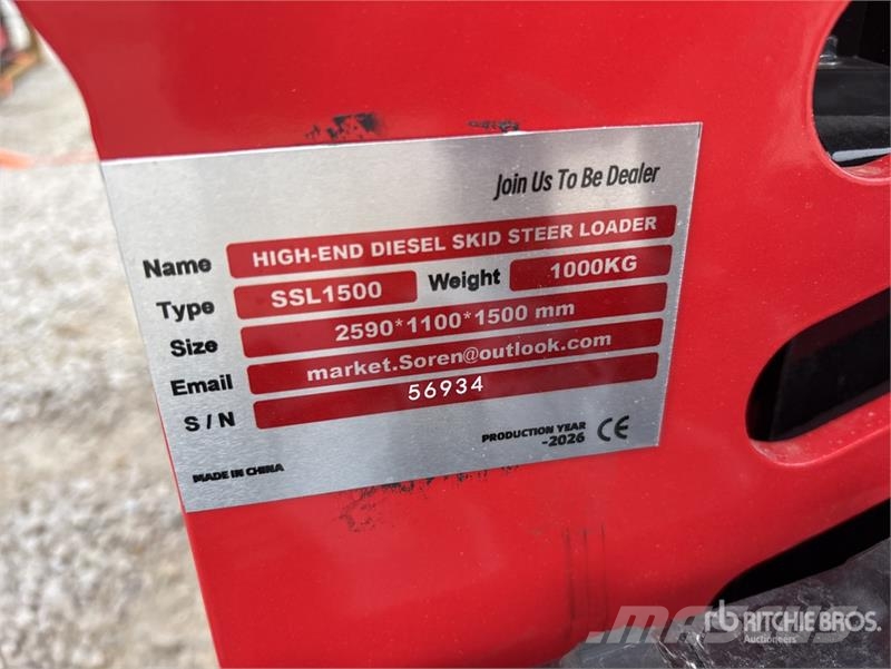 SSL1500-RED Mini Yanmar Diesel Compact Track Loade Мини товарачи